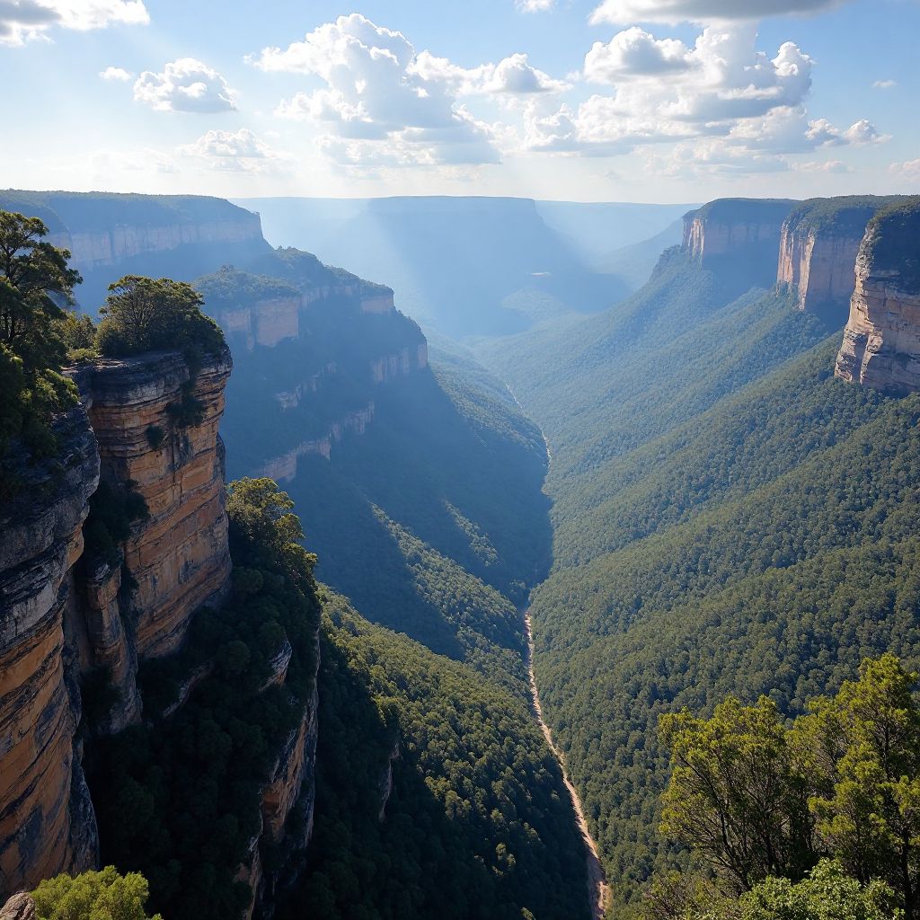Blue Mountains vista