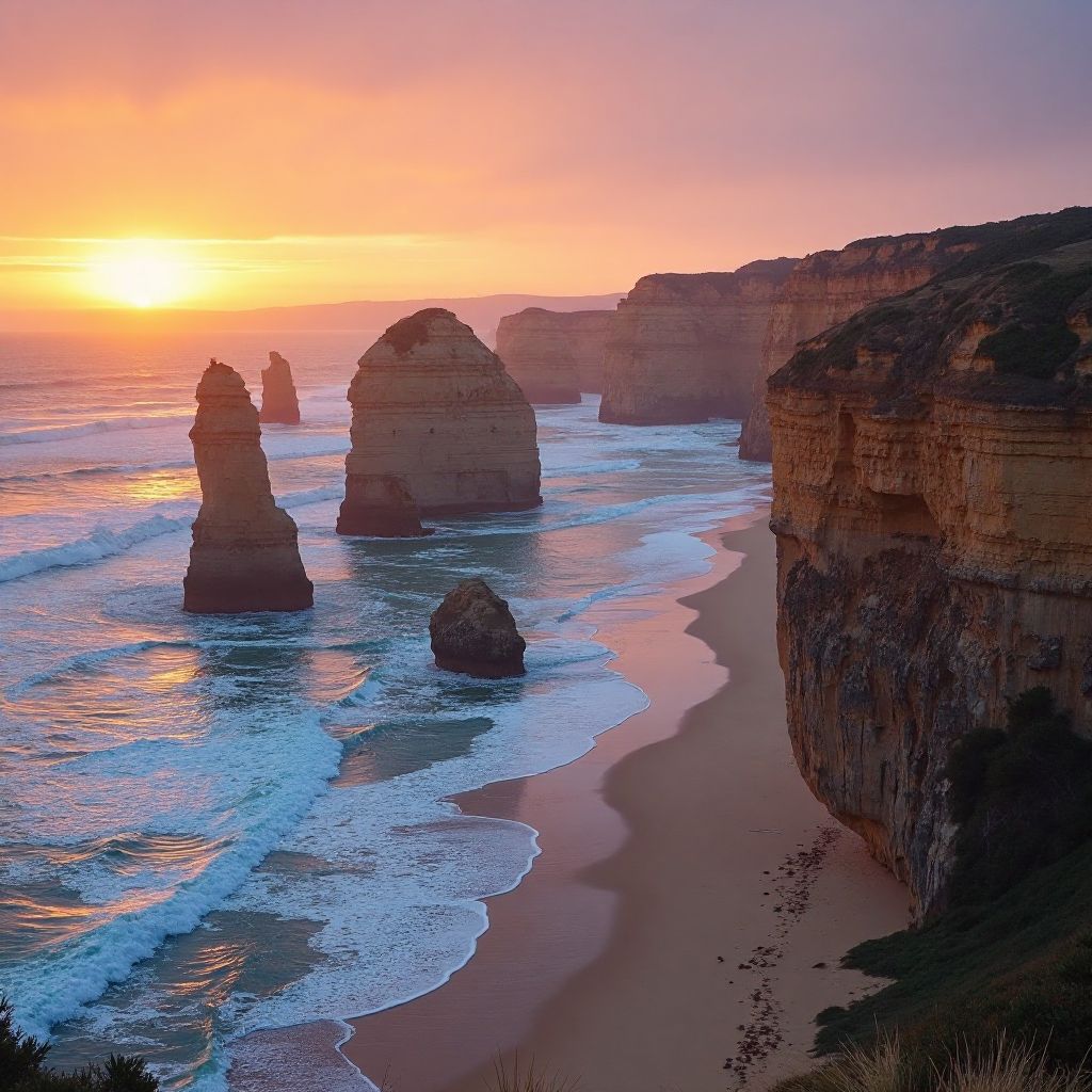Twelve Apostles rock formations